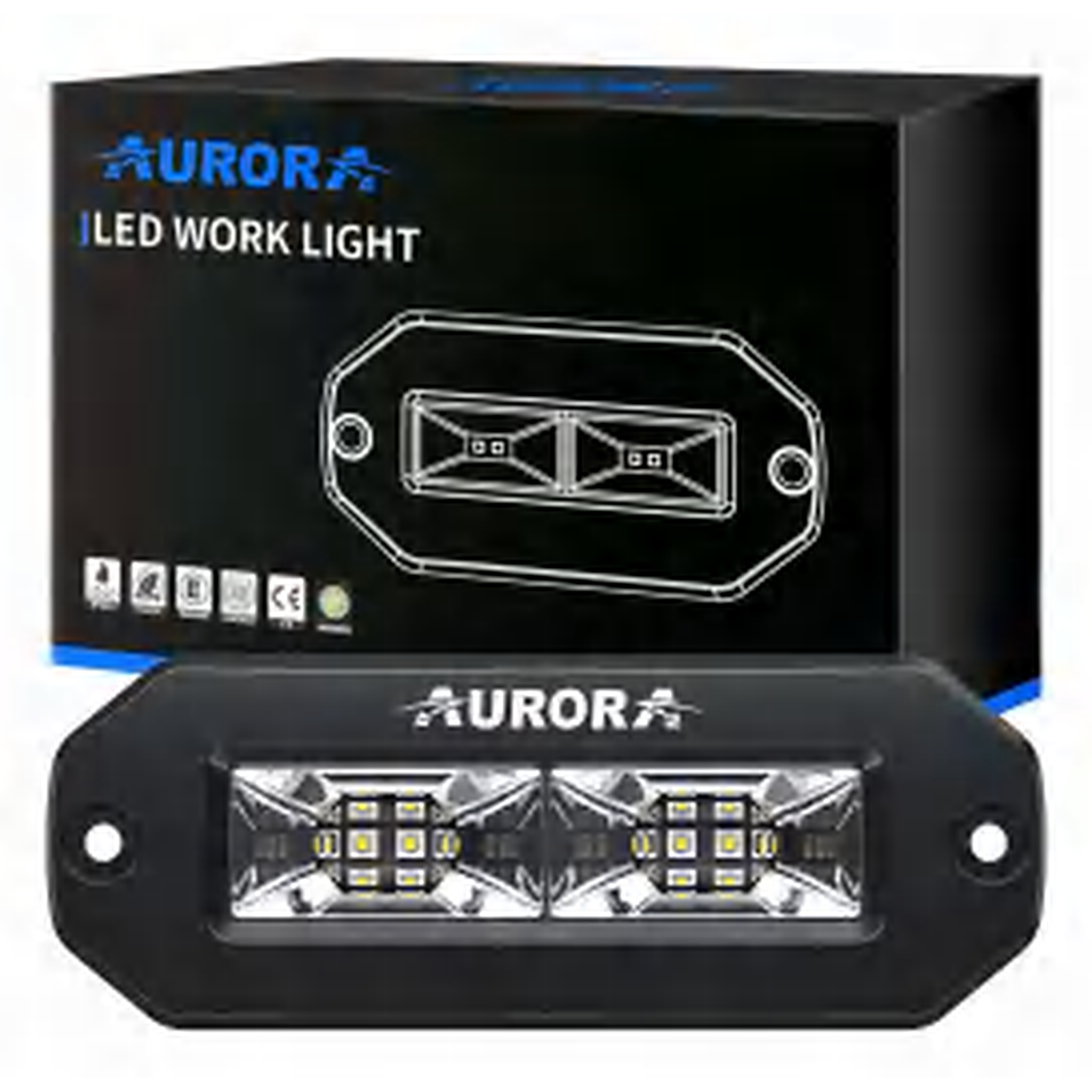 Lampa robocza LED Aurora 5″ 40W Osram Scene